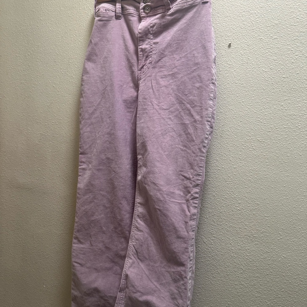 Free People We the Free Lilac Corduroy Jeans